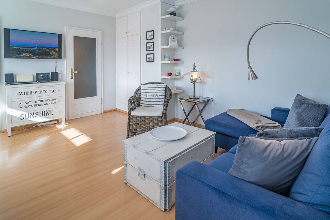 Ganze Wohnung, Strandnahe 2-Zimmer-Ferienwohnung für max. 2 Personen mit Balkon. in Westerland, Sylt (Gemeinde)