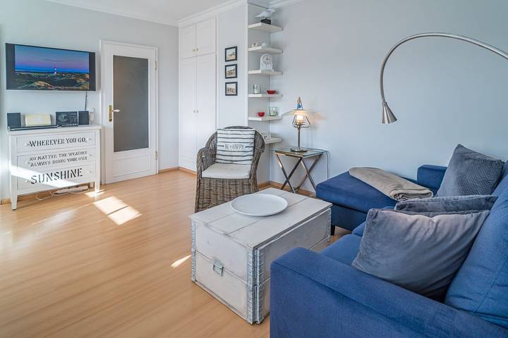 Ganze Wohnung, Strandnahe 2-Zimmer-Ferienwohnung für max. 2 Personen mit Balkon. in Westerland, Sylt (Gemeinde)