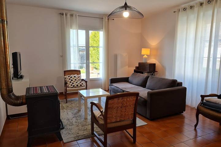Gîte pour 6 personnes, avec Jardin