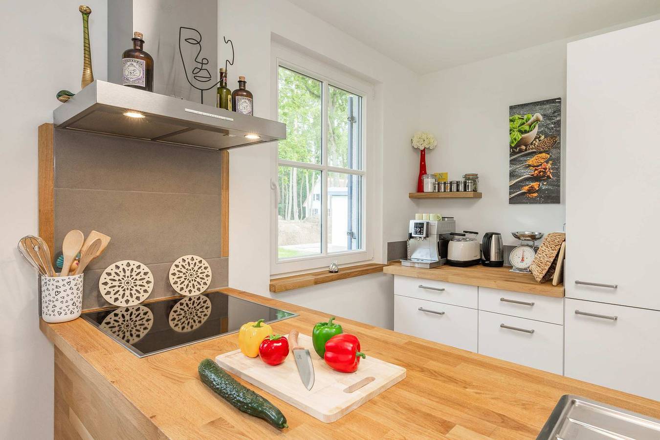Modernes Ferienhaus im Fischerdorf im Grünen mit Sauna, Garten & Platz für 4 Personen in Zirchow, Usedom