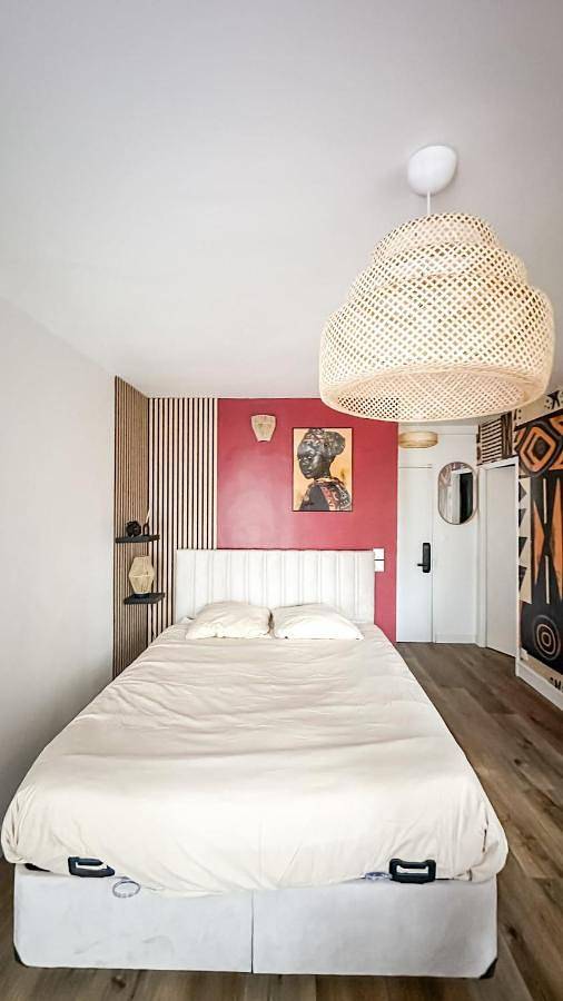 Appartement entier, L'Ethnik Spot- studio cosy proche Paris et Stade de France - parking privé in Garges-lès-Gonesse, Val-d'Oise