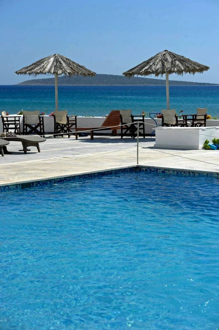 Hôtel pour 2 personnes, avec Balcon et Terrasse ainsi que Jardin et Piscine