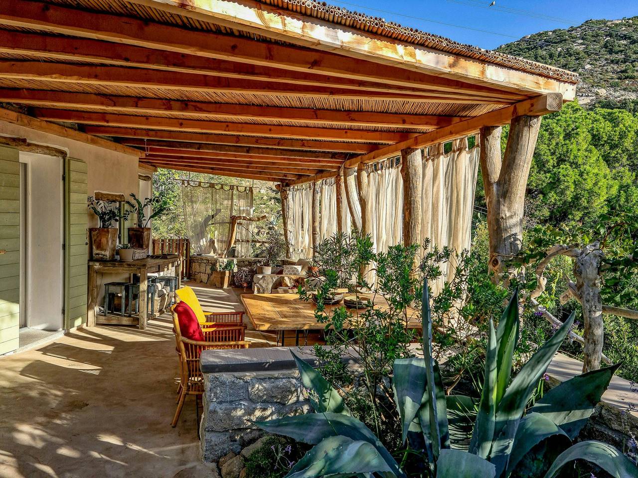 Vintage-Haus mit Terrasse auf der Insel Elba in Campo nell'Elba, Elba