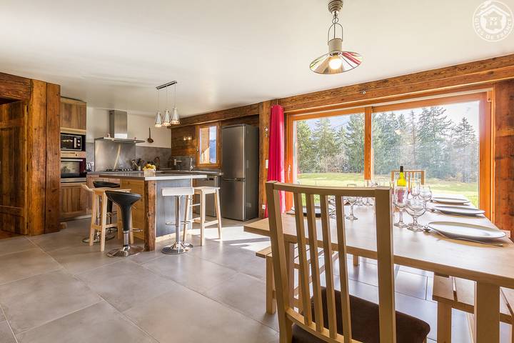 Chalet pour 8 personnes, avec terrasse et jardin à Hauteluce - 4