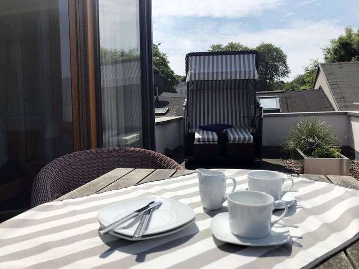 Ferienhaus mit Meerblick für 4 Personen, mit Balkon und Seeblick sowie Ausblick in Drei Kaiserbäder - 3