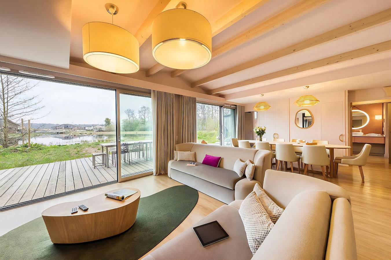 Chalet para 8 personas con piscina in Bailly-Romainvilliers, Sena y Marne