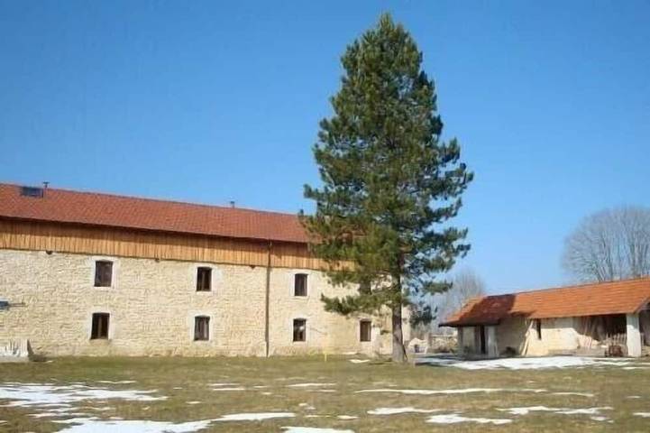 Gîte pour 12 personnes, avec terrasse et jardin, animaux acceptés à Mignovillard