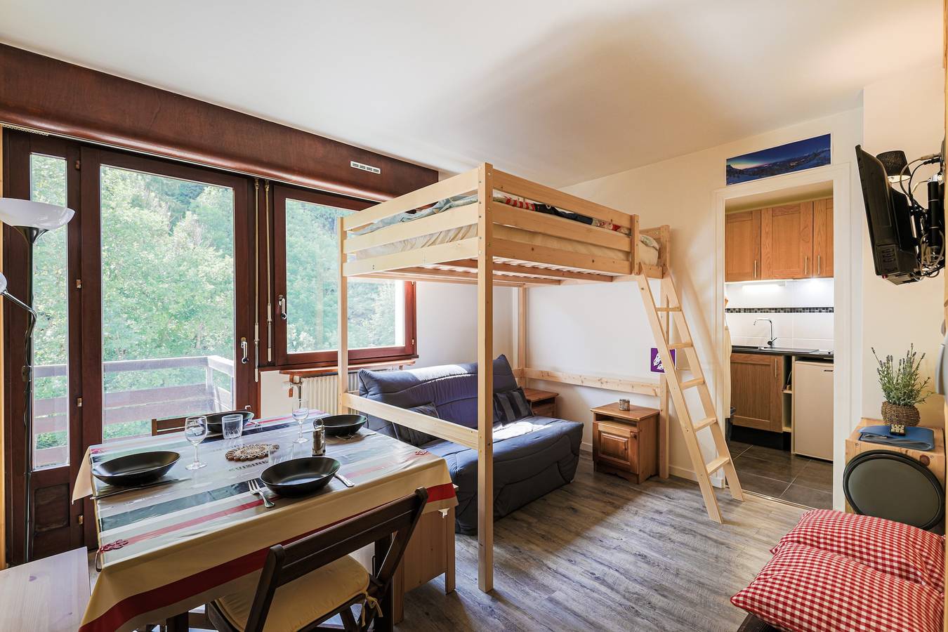 Appartement entier, La Pause du Lindar - Studio avec Balcon in Aillon-le-Jeune, Région de Chambéry