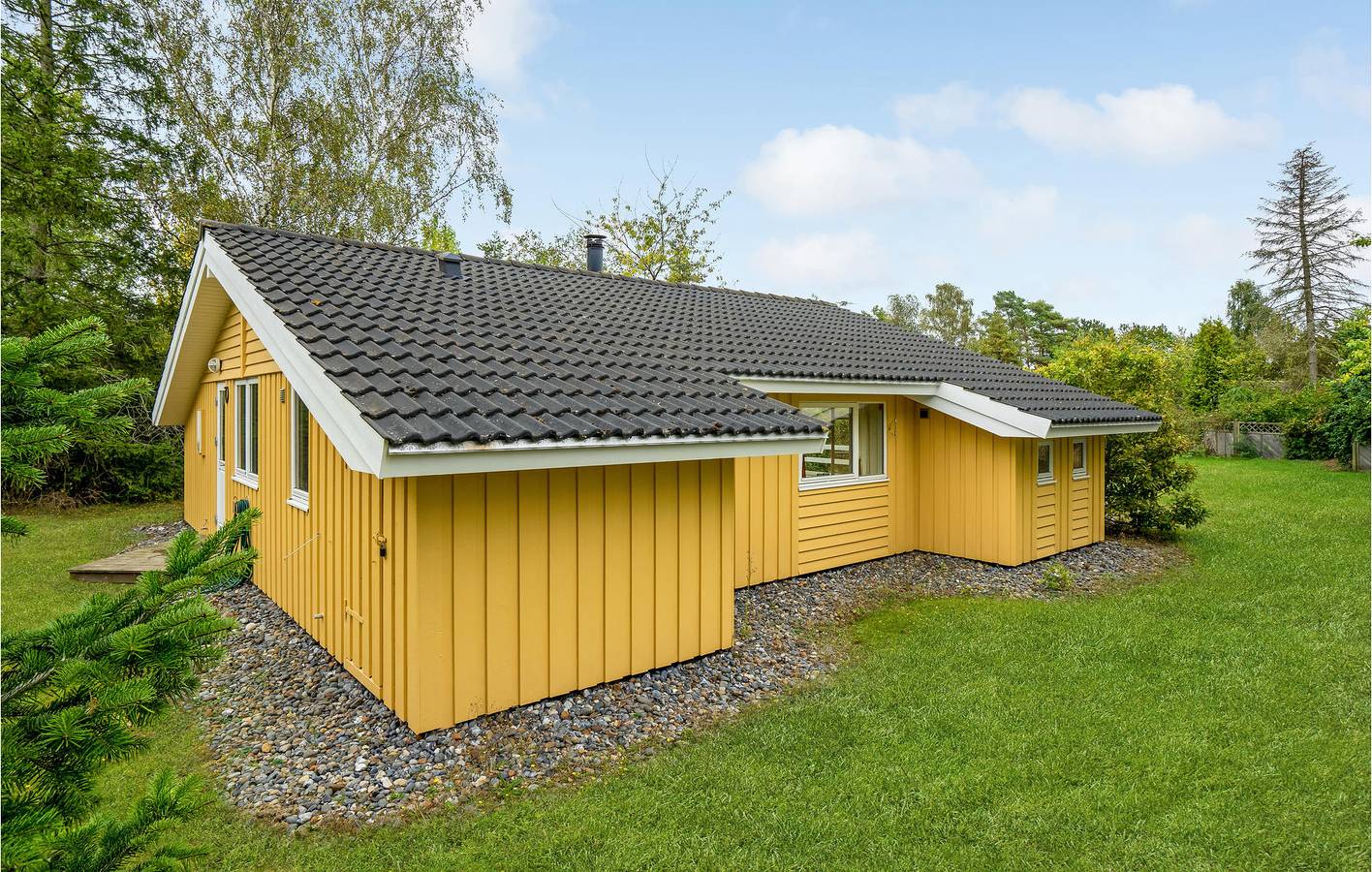 Ferienhaus für 6 Personen mit Terrasse in Kaldred, Kalundborg und Umgebung