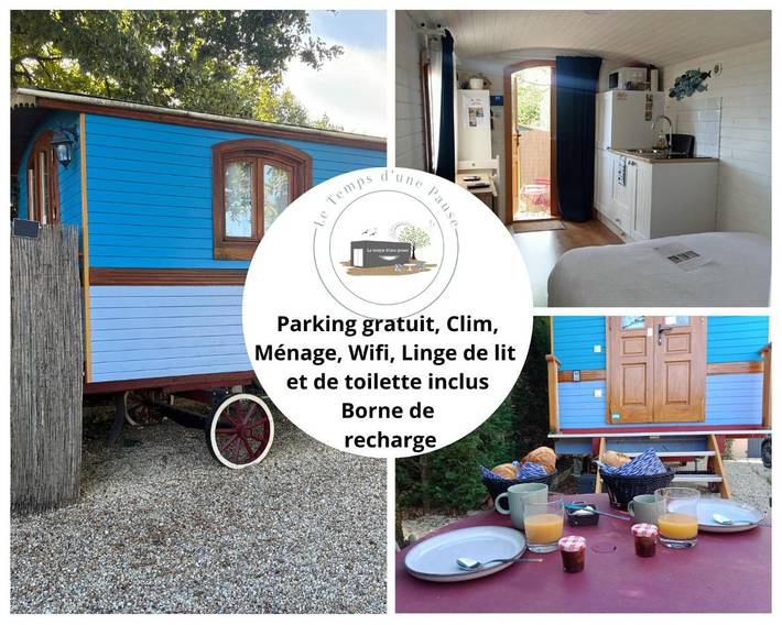Chambre d’hôte pour 2 personnes, avec Terrasse et Vue