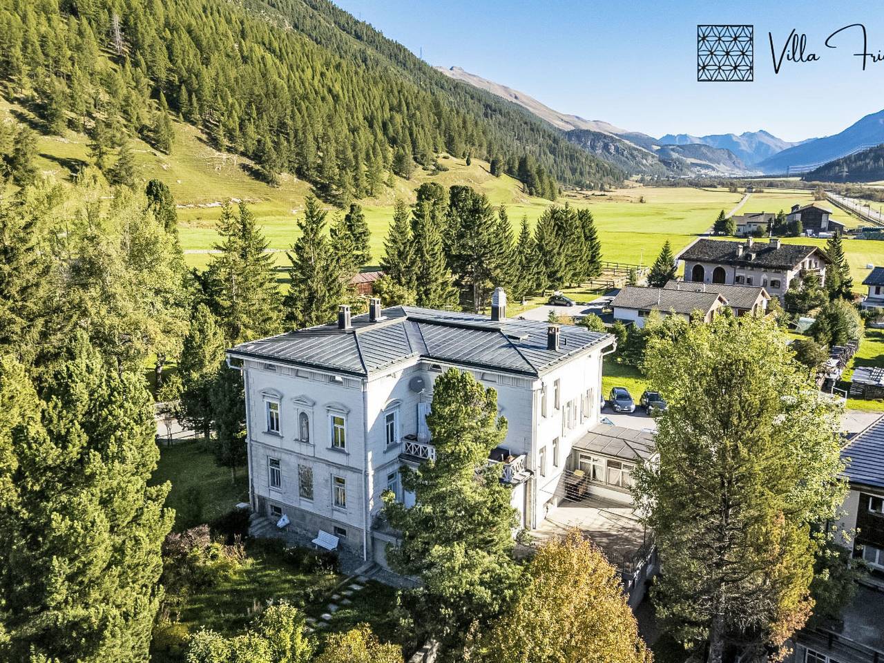 Ganze Wohnung, Villa Fried, Stüva in Spinas, Bever