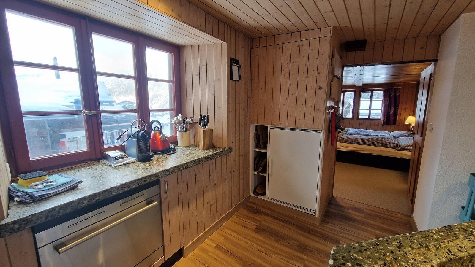 Appartement de vacances entier, Appartement à 6 lits in Saas-Fee, Alpes valaisannes