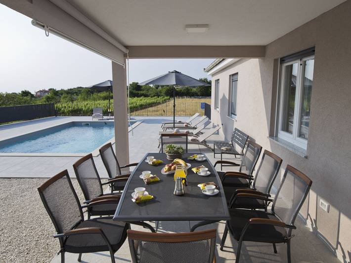 Villa pour 6 personnes, avec piscine à Kanfanar - 4