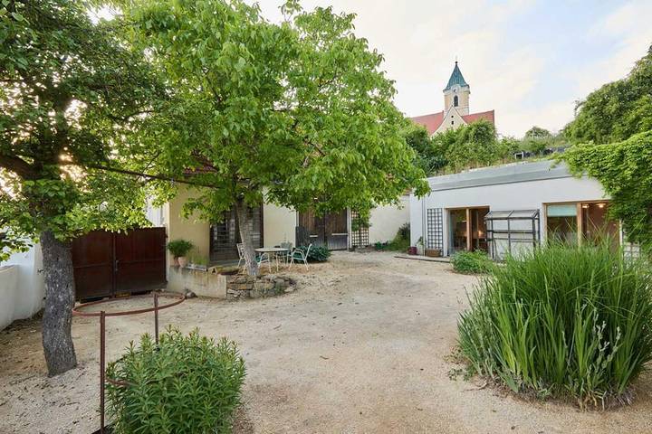 Ferienhaus für 6 Personen, mit Balkon und Balkon/Terrasse sowie Terrasse und Garten in Langenlois