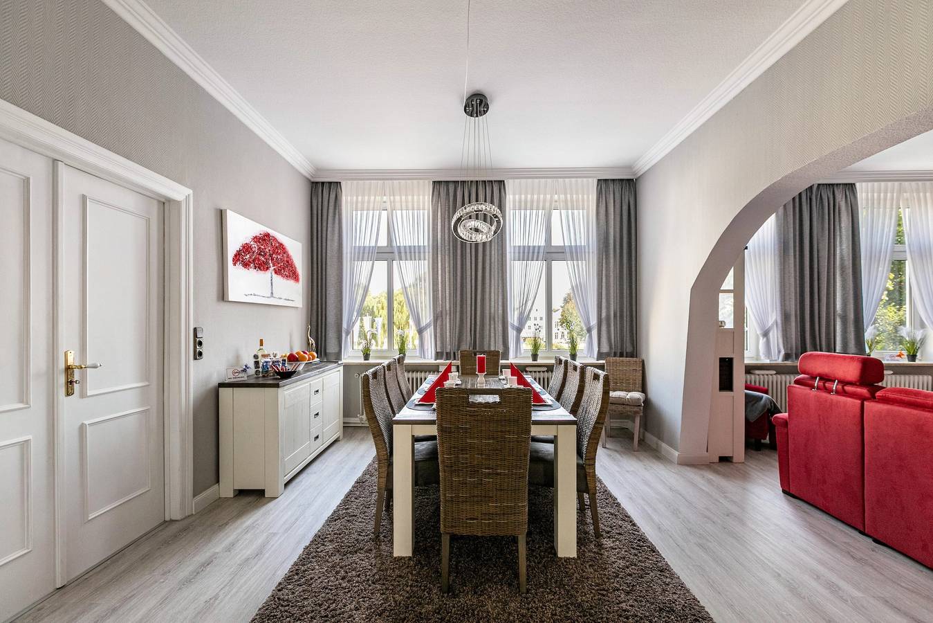 Ganze Wohnung, Ferienwohnung "Am Historischen Markt" mit privater Terrasse und Wlan in Friedrichstadt, Eider-Treene-Sorge