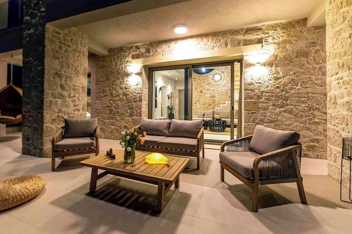 Location de vacances pour 6 personnes, avec balcon et jardin dans Falasarna - 3