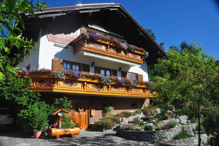 Ferienwohnung für 3 Personen, mit Ausblick und Garten, mit Haustier