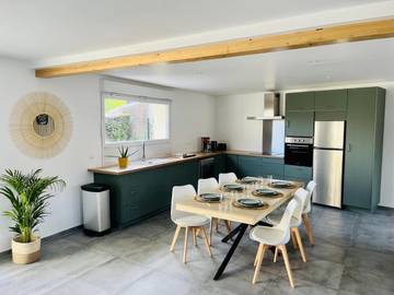Cottage pour 6 personnes, avec terrasse et vue, animaux acceptés dans Hasnon