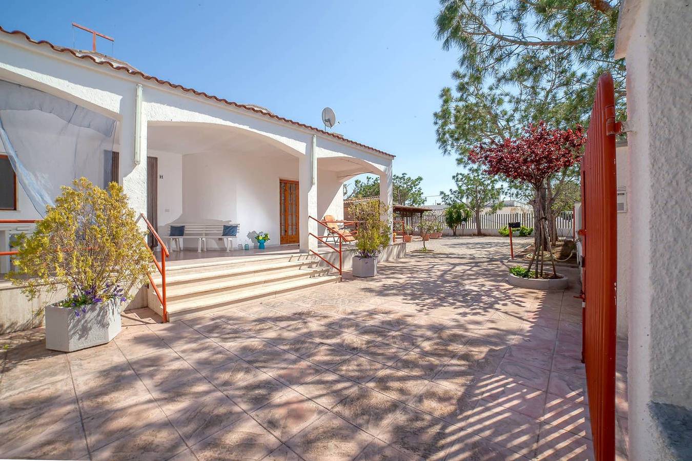 Villa für 12 Personen mit Garten in Manduria, Golf von Tarent