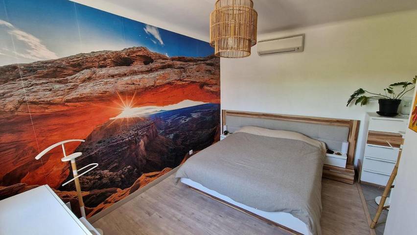 Location de vacances pour 6 personnes, avec vue ainsi que piscine et jardin à Meyrargues - 4