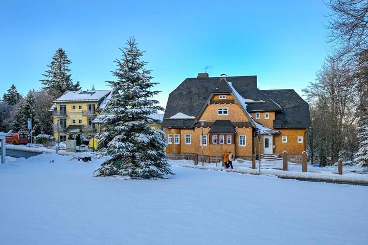 Maison d’hôte pour 3 personnes, avec Terrasse et Jardin ainsi que Sauna et Vue à Oberhof