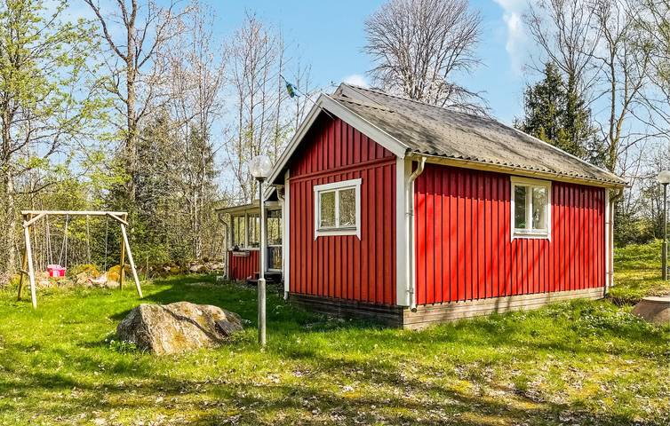 Ferienhaus für 4 Personen mit Garten in Jönköpings län