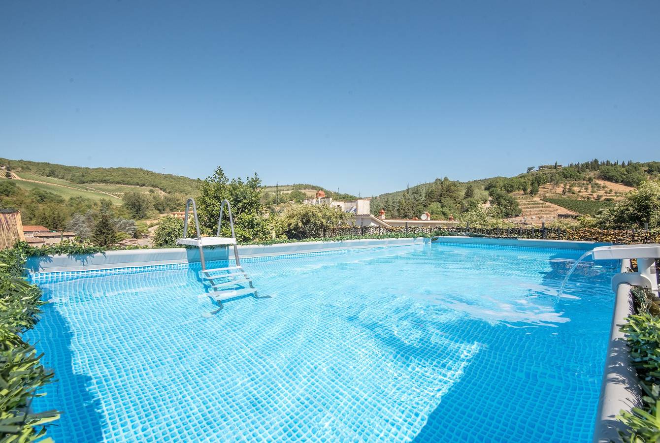 Feriehus for 6 personer med have in Gaiole i Chianti, Chianti