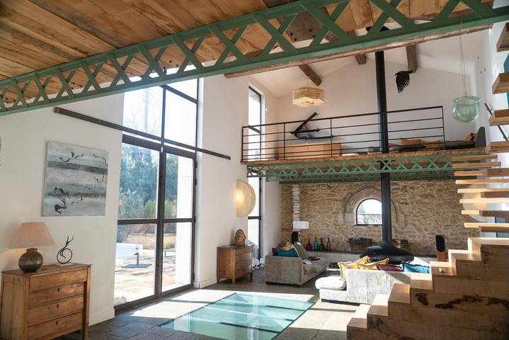 Villa pour 8 personnes, avec vue ainsi que piscine et jardin à Montpellier - 3