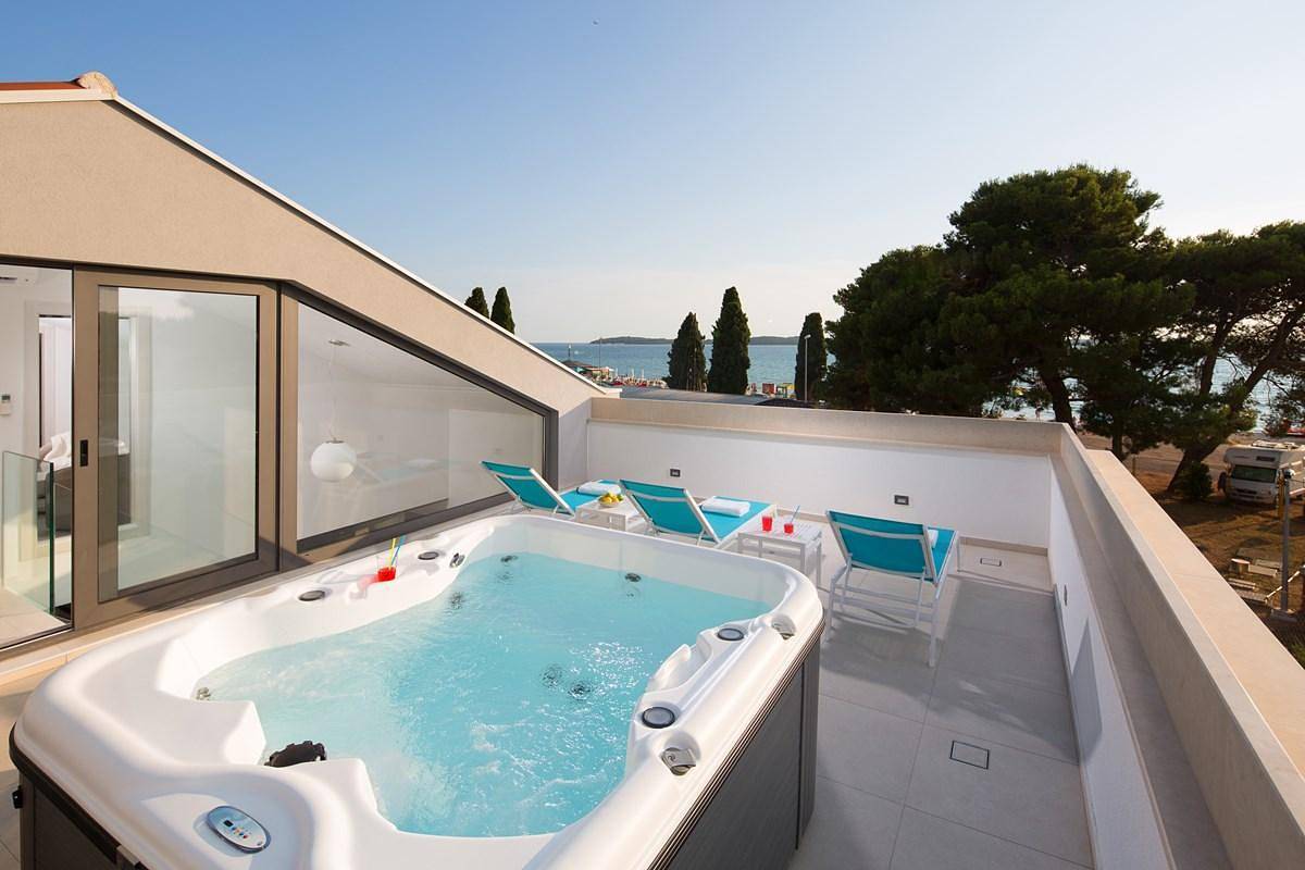 Appartamento intero, Appartamento vacanza per 7 Persone ca. 219 qm in Fažana, Istria (Istrische Riviera) in Fazana, Costa meridionale dell´Istria