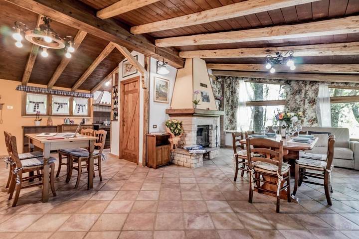 Casa vacanza per 4 persone, con Terrazza e Giardino nonché Panorama a Nepi