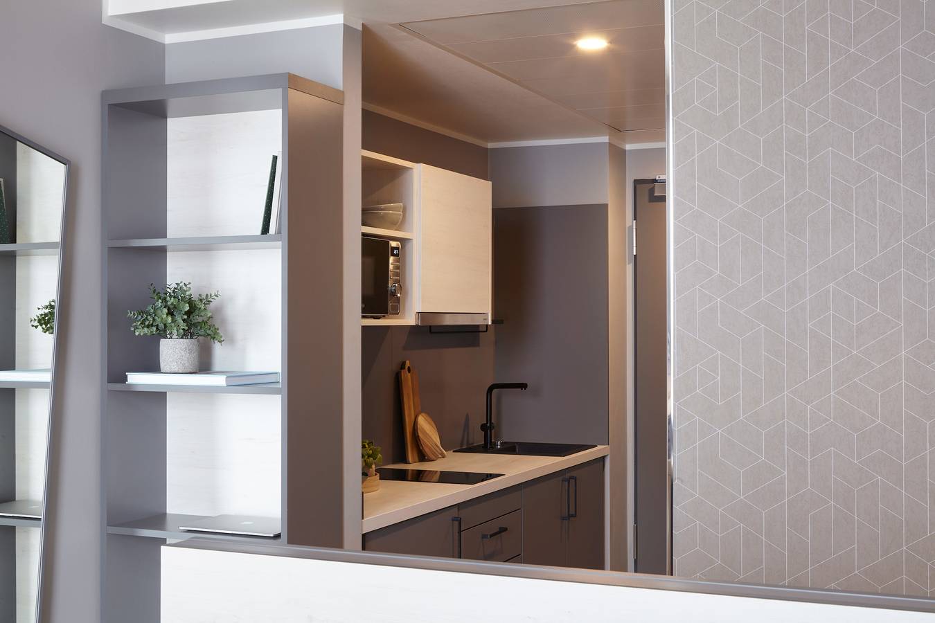Appartamento intero, Schönes Serviced Apartment zentral in Düsseldorf bis 2 Personen in Düsseldorf, Dusseldorf e dintorni