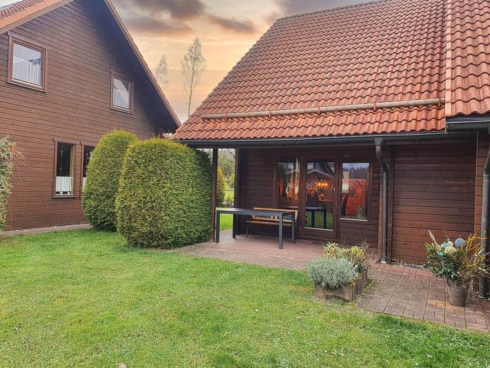 Vakantiehuis voor 5 personen, met sauna en tuin in Ostharz