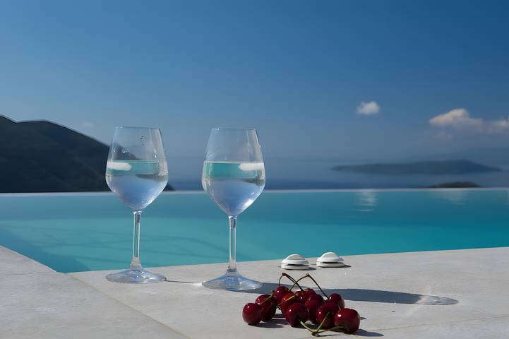 Villa für 7 Personen, mit Garten und Balkon auf Lefkada - 2