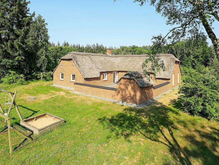 Ferienhaus für 14 Personen, mit Terrasse und Pool, kinderfreundlich in Husby (Dänemark)