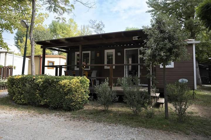 Bosco Verde Camping Mobilehome für 4 Personen in Viareggio, Italienische Riviera