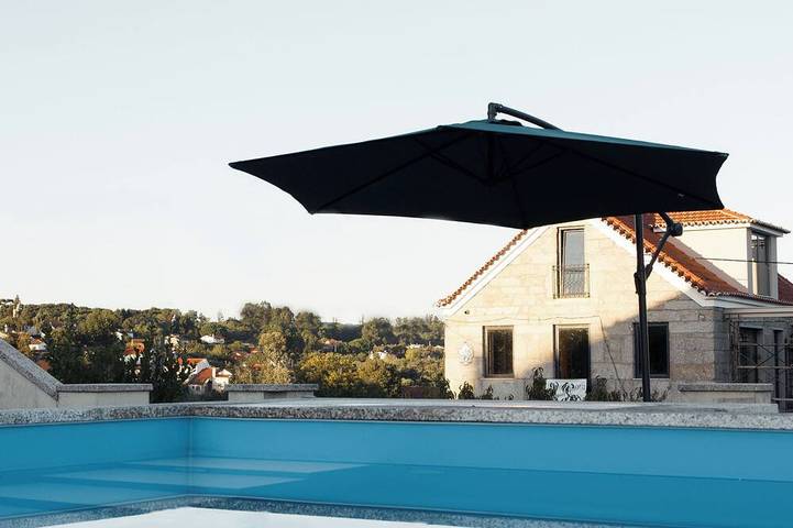 Location de vacances pour 10 personnes, avec Terrasse et Jardin dans Carregal do Sal