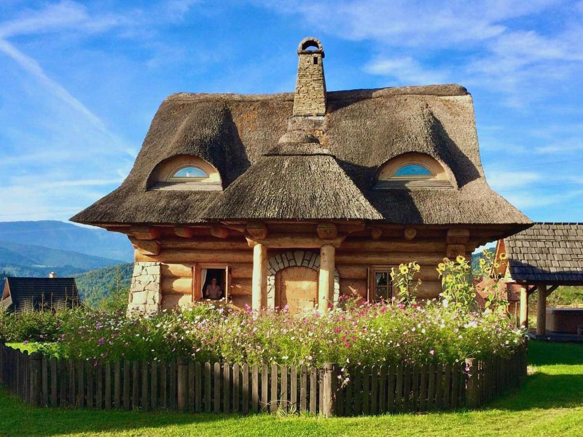 Osada Beskidzka in Zawoja, Karpaty (Polska)