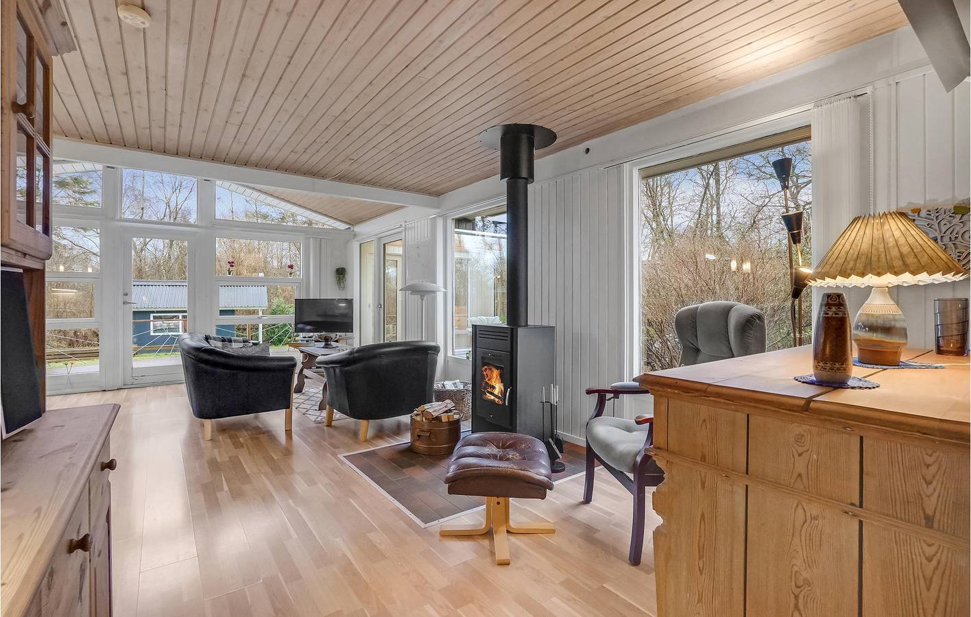 Ferienhaus für 5 Personen mit Terrasse in Lyngs, Thyholm