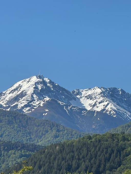 Location de vacances pour 6 personnes, avec jardin ainsi que piscine et vue à Ordizan