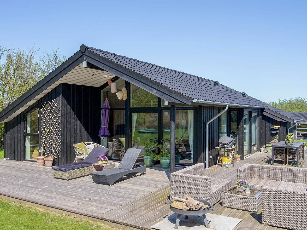 Séjour en bord de mer avec sauna in Havnsø, Région de Kalundborg
