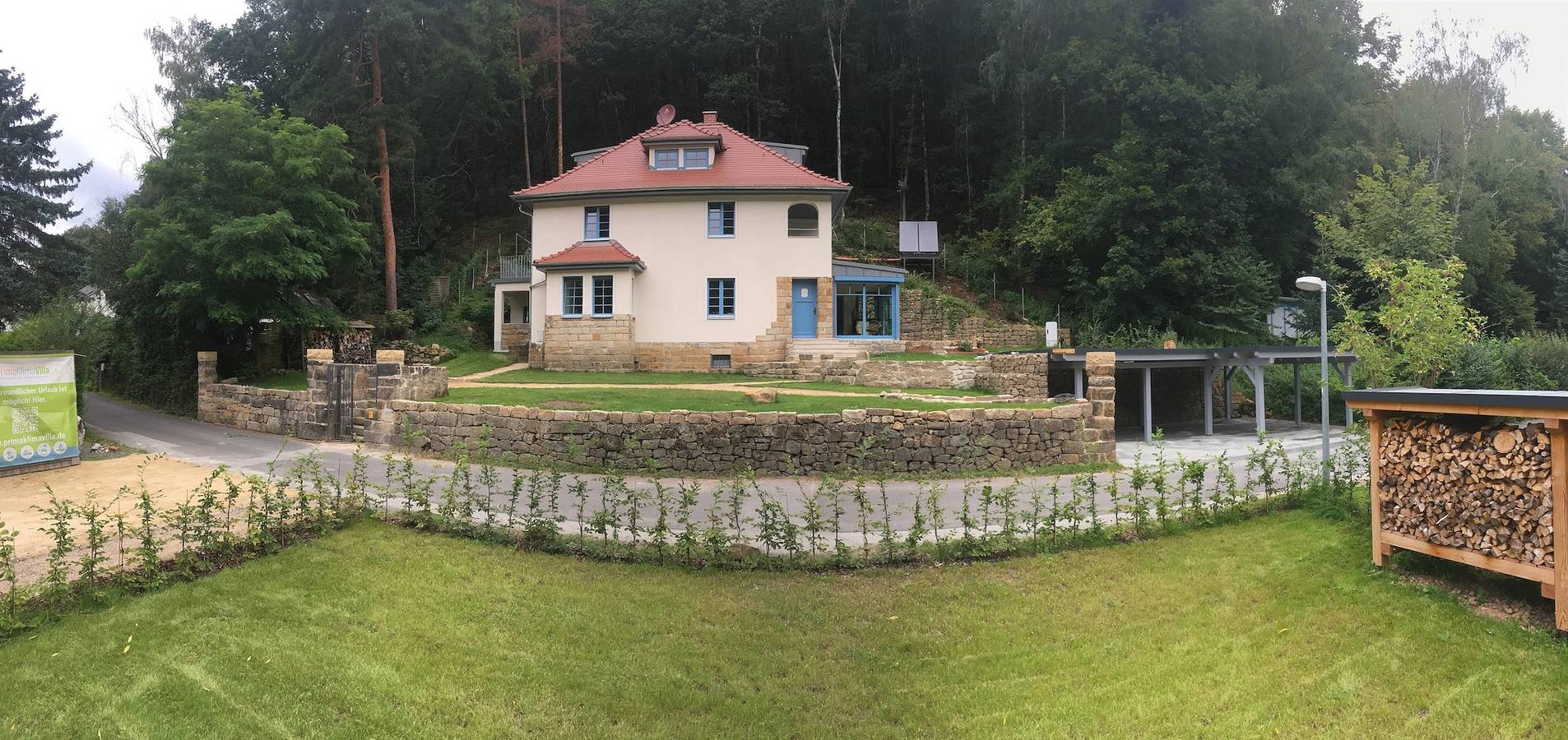 Ganze Ferienwohnung, Prima Klima Villa - Ferienwohnung Steinbrecher in Wehlen, Elbsandsteingebirge