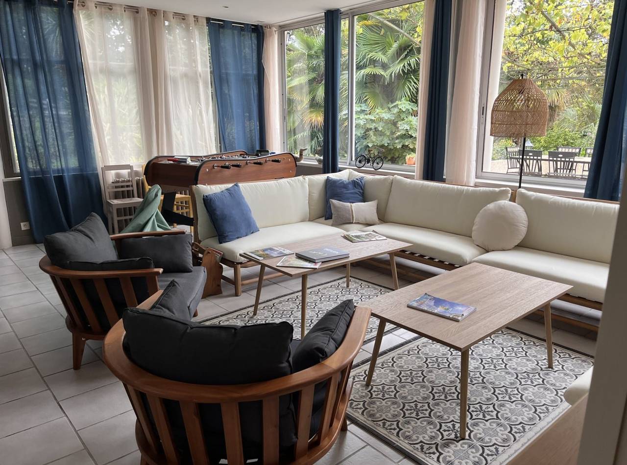 Maison Tournesol - Chambre "Forêt" in Gan, Béarn