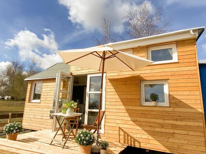 Ferienhaus für 3 Personen, mit Terrasse und Garten sowie Ausblick und Seeblick in Kenz-Küstrow - 2