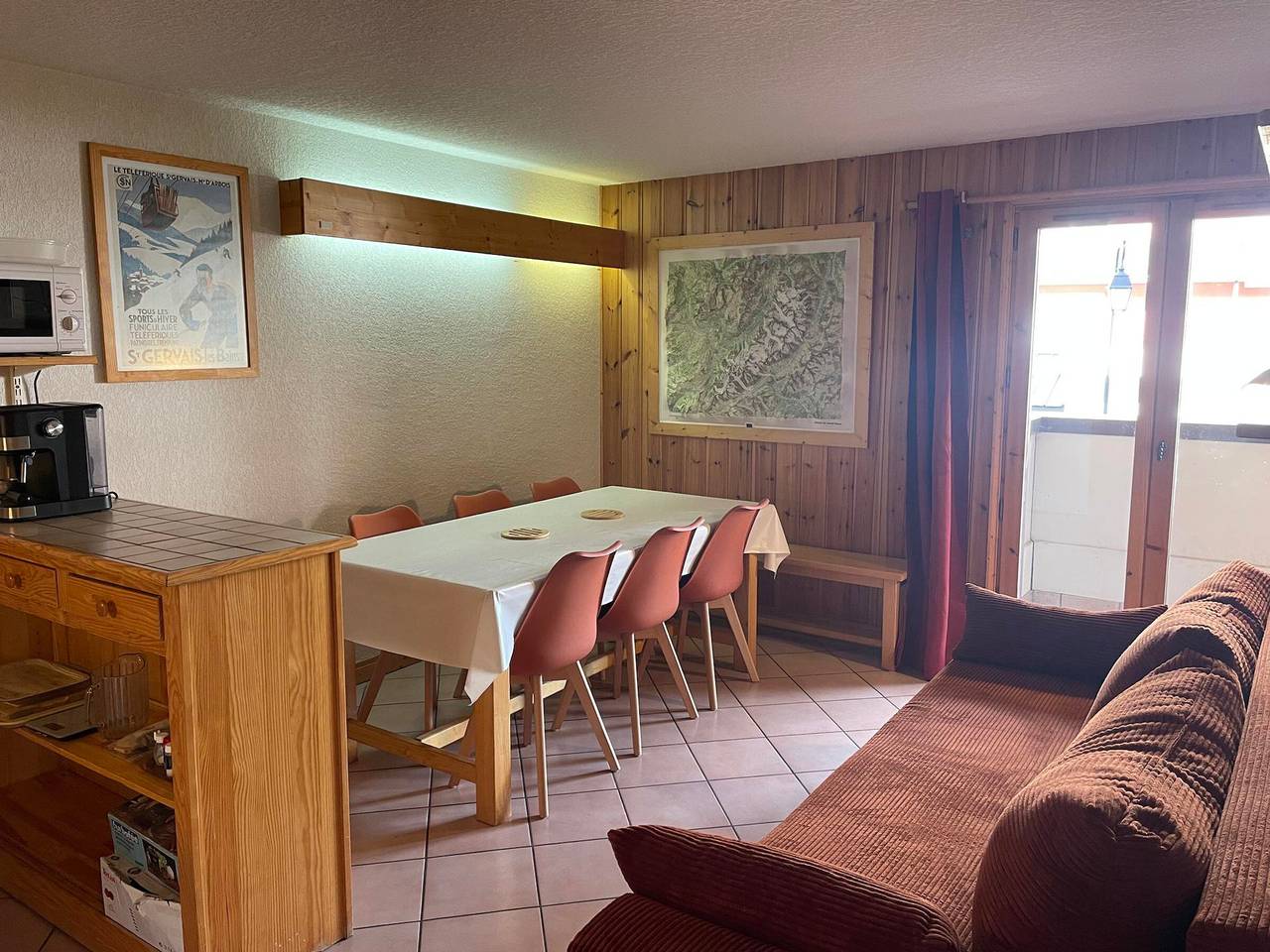 Appartement entier, Appartement pour 6 pers à 50m des remontées mécaniques avec parking in Saint-Gervais-les-Bains, Pays du Mont-Blanc