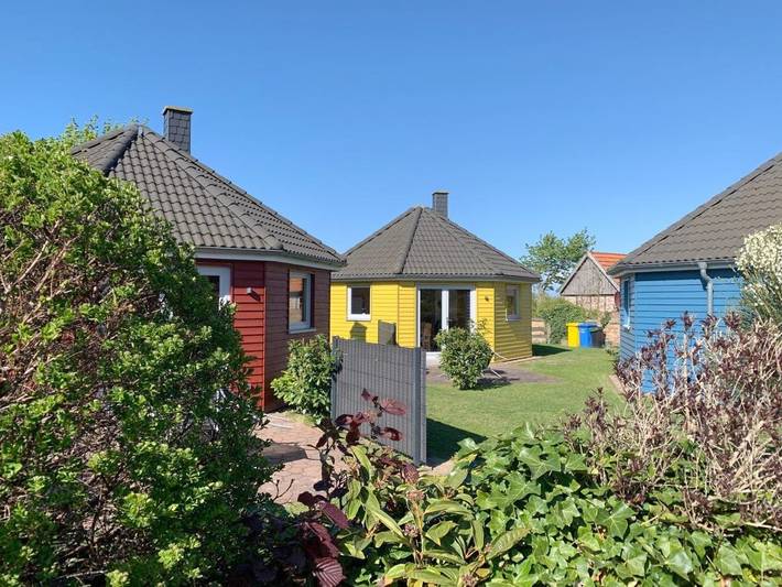 Ferienhaus für 4 Personen, mit Ausblick und Garten in Börgerende-Rethwisch