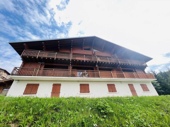 Chalet pour 5 personnes, avec balcon et vue à Les Saisies