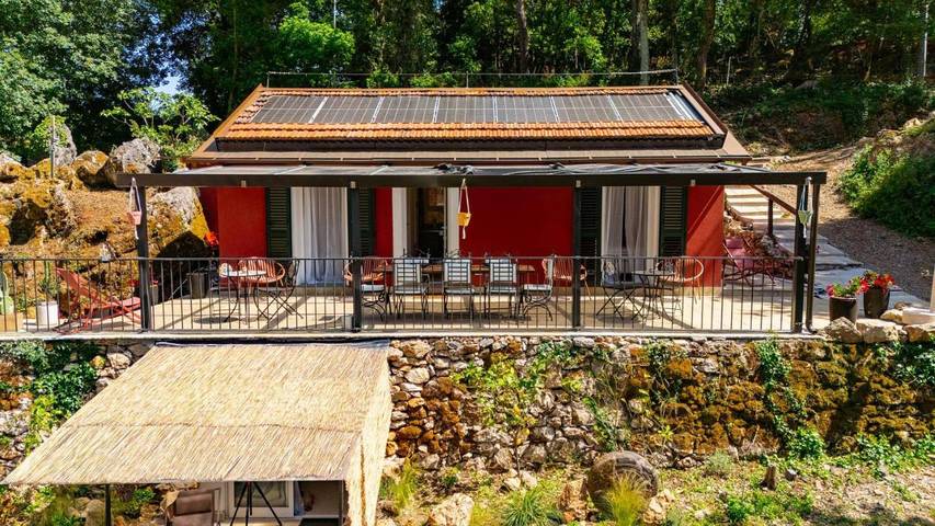 Bed and Breakfast für 2 Personen, mit Terrasse und Garten sowie Pool und Ausblick