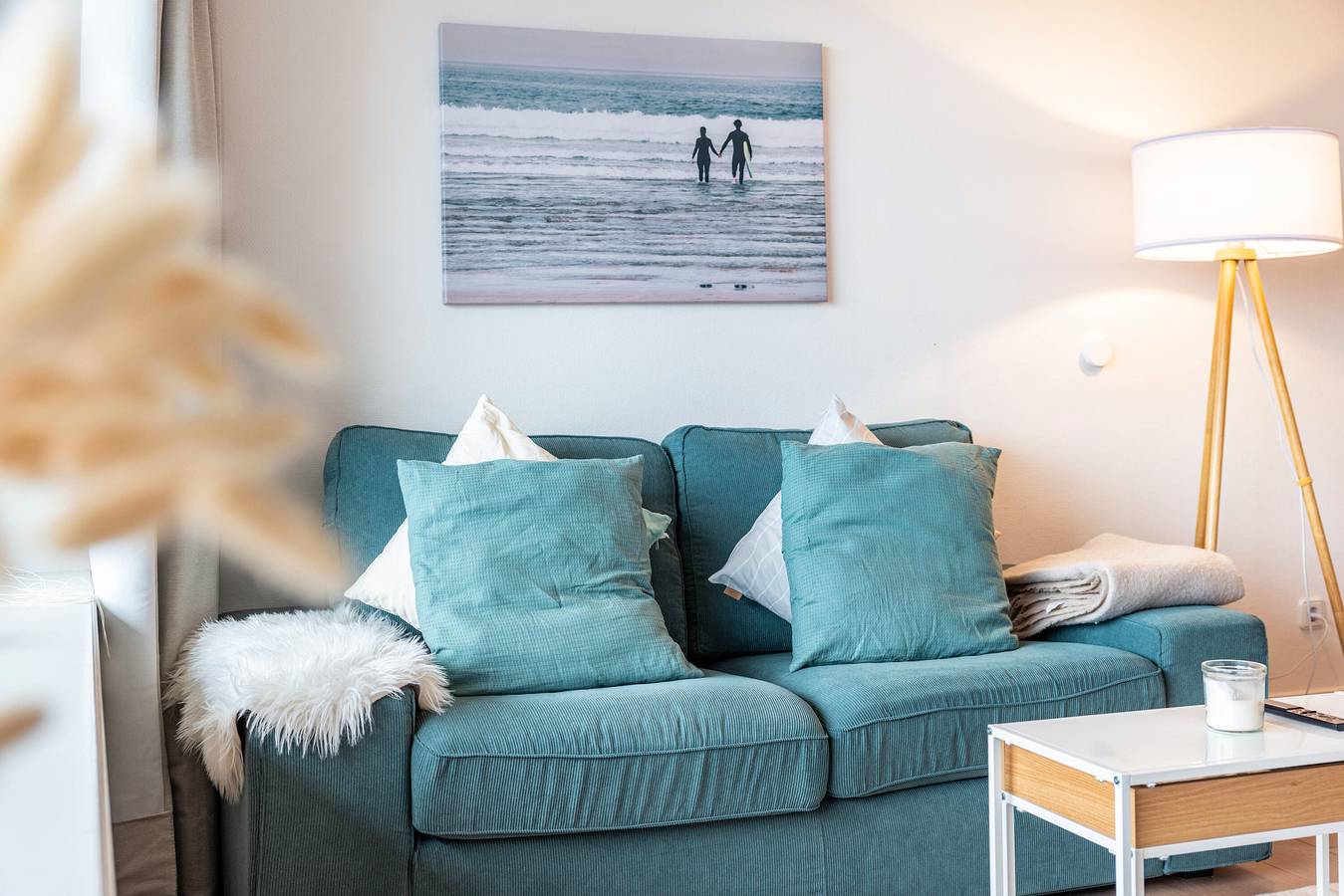 Ganze Wohnung, Ferienwohnung Waves" mit Meerblick, Balkon und Wlan in Ostseebad Travemünde, Lübecker Bucht
