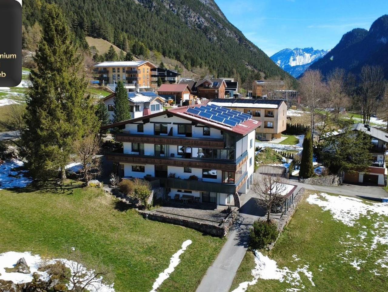 Ganze Ferienwohnung, Appartements Kella-Egg - Appartement Deluxe 3 Personen mit Terasse in Brand, Brandnertal