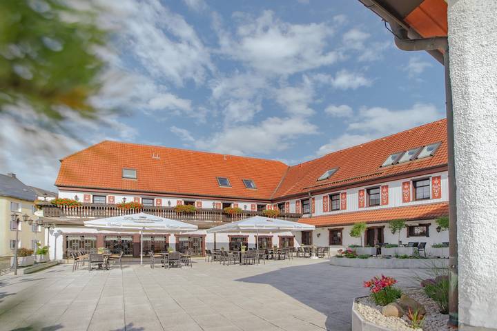 Hotel für 3 Personen, mit Terrasse in Frauenstein